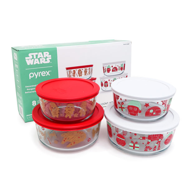 Pyrex 10 Piece Glass Food Storage Set (Star Wars)